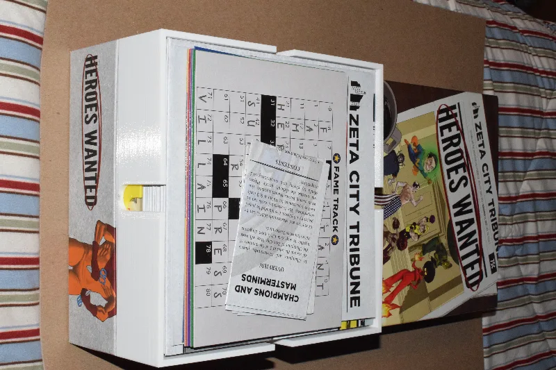 Heroes Wanted Game Insert