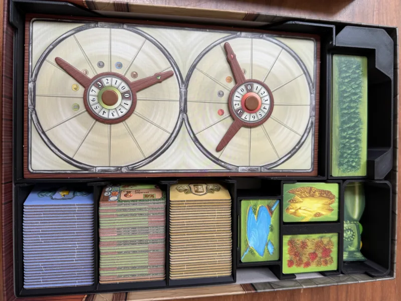 Glass Road Board Game Insert