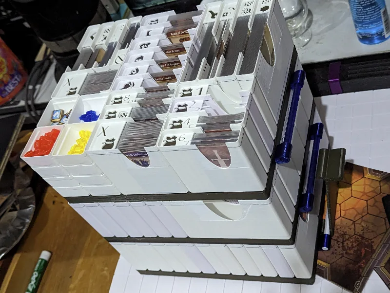 Gloomhaven Card Storage system - Boxes Only
