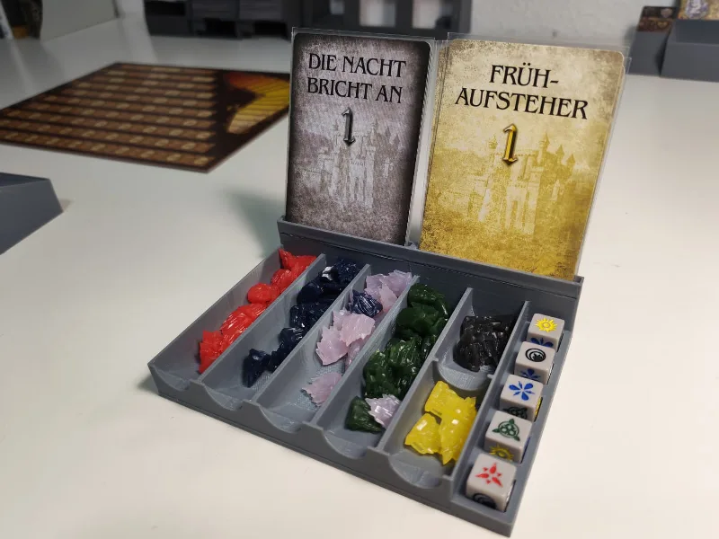 Mage Knight Mana Management Station – Dice, Crystals & Card Holder
