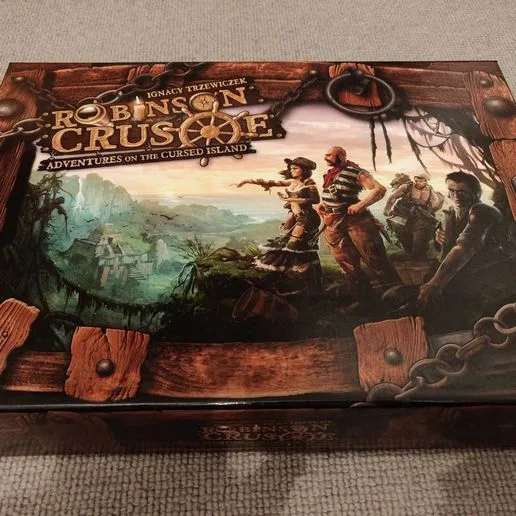 Robinson Crusoe - Adventures on the Cursed Island (1st edition) board game insert