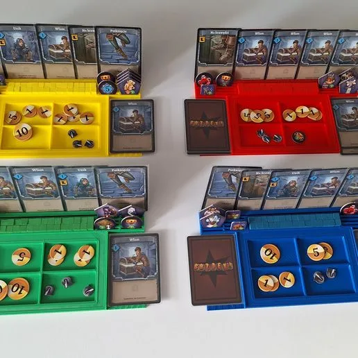 Clank Clank Catacombs playerboard 3 versions!!
