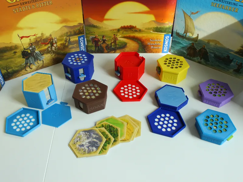 The Settlers of Catan Tile Box