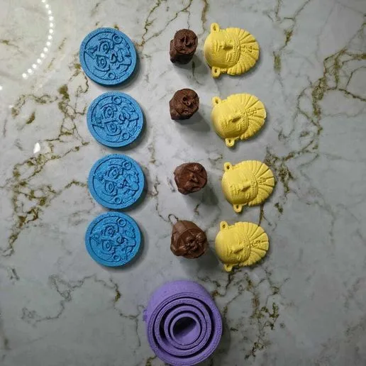 Tokens Karuba -  boardgame
