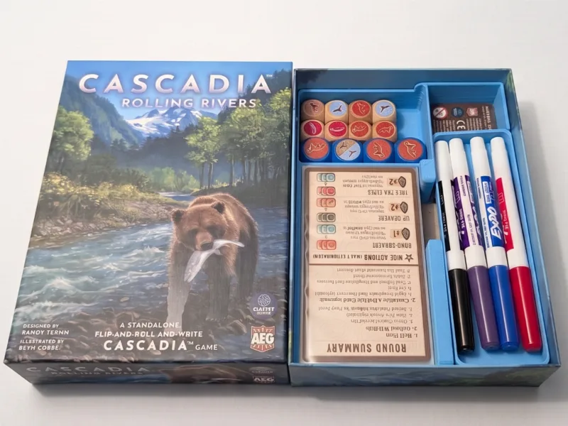 Cascadia Rolling Rivers/Hills insert