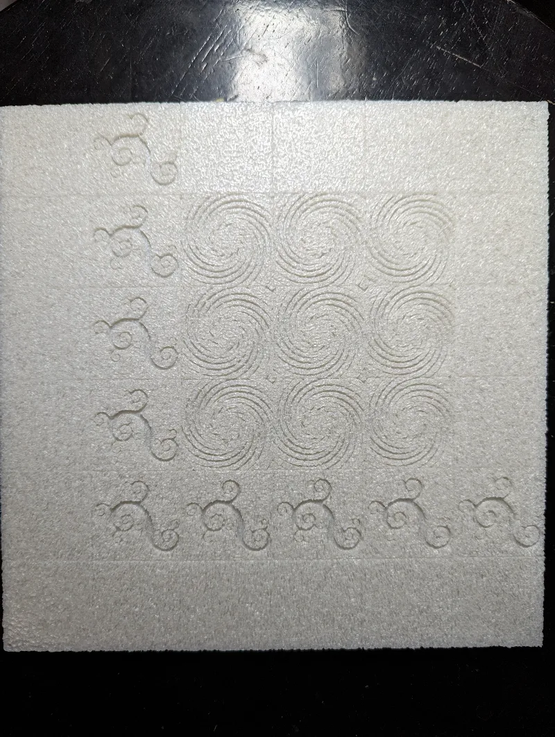 textured Tak board