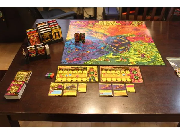 Dungeon Degenerates Card Trays