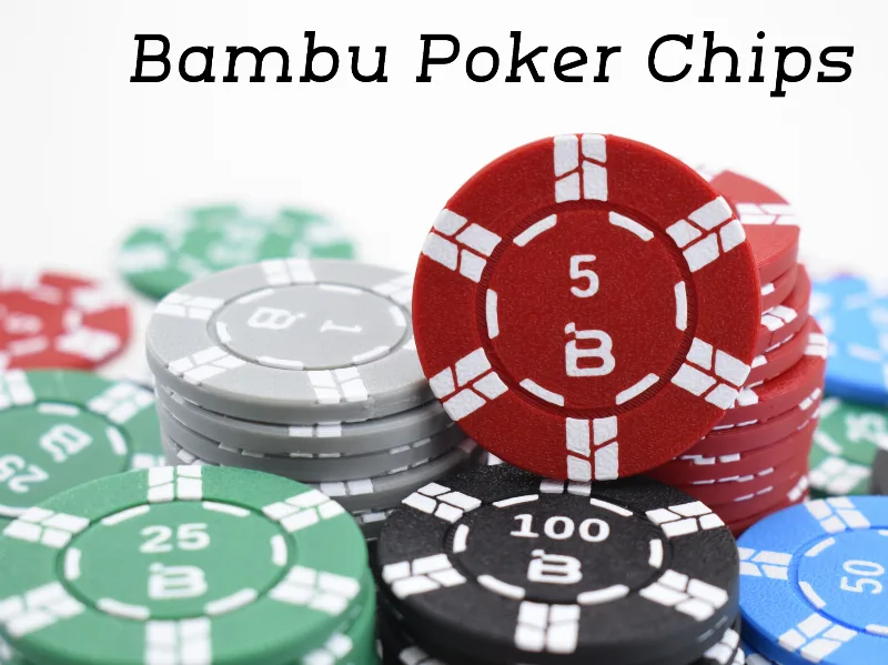 Bambu Poker Chips Set