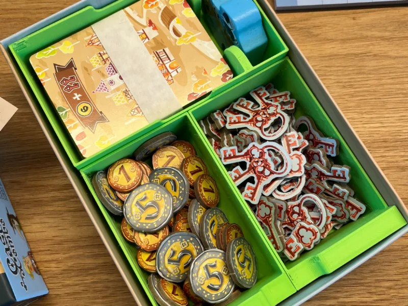 Castle Combo Board Game Insert