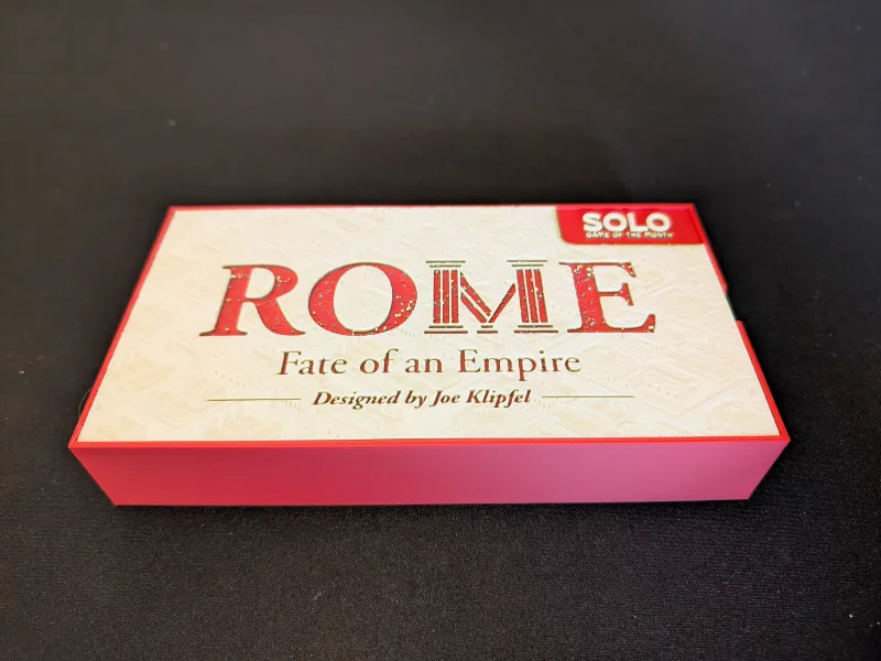 Rome: Fate of an Empire Custom 3DPrinted Organizer