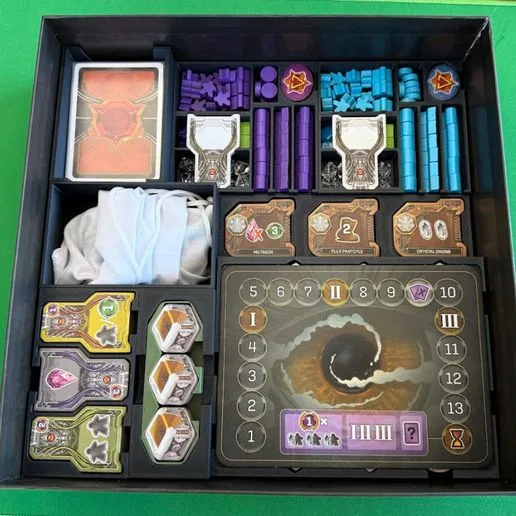 Recall board game insert