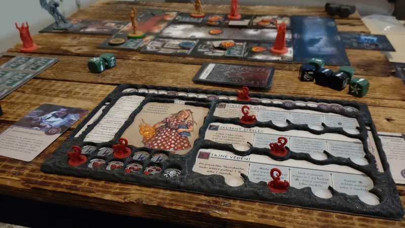 Cthulhu: Death May Die player board