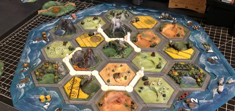 Catan 3D Oceanic Border