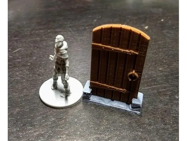 Zombicide Black Plague Door Token