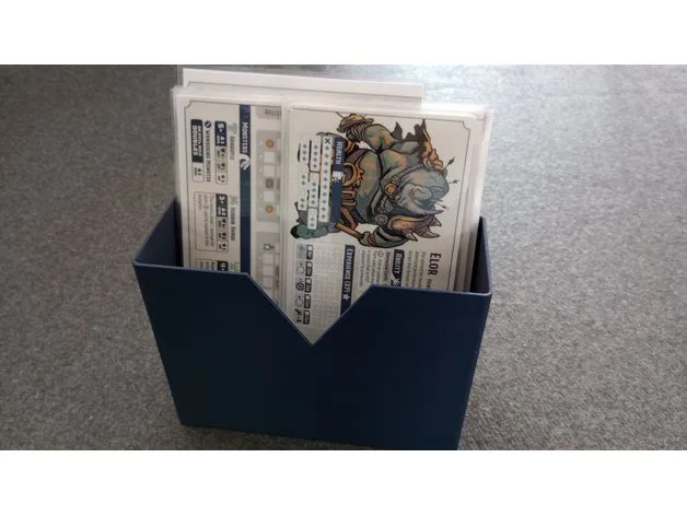 Dungeon Pages storage bin