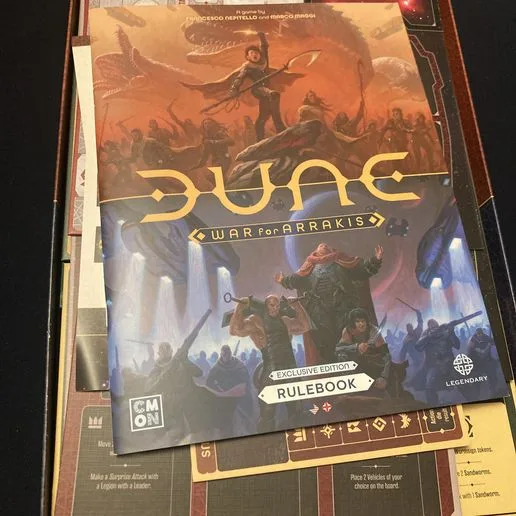 Dune War for Arrakis KS insert