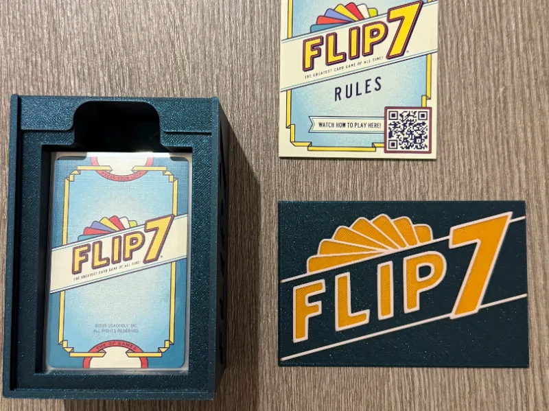 Flip 7 Boardgame insert