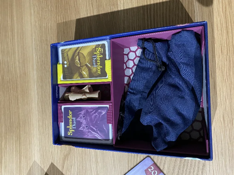 Splendor Duel - game organiser for sleeved cards