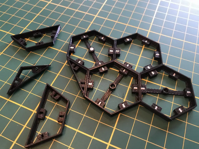 Parametric MagHex tiles for Gloomhaven