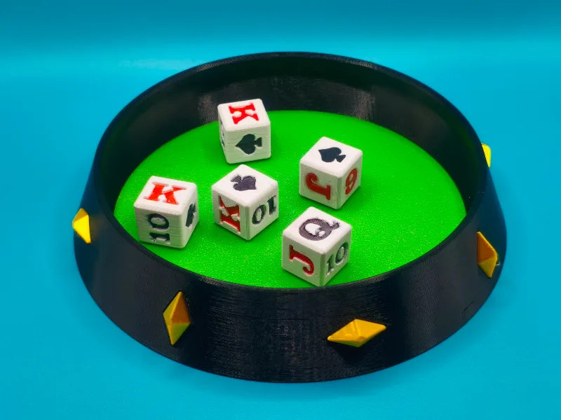Poker Dice Set - NO AMS