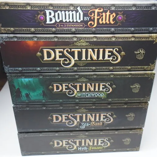 Board Game Organizer Destinies + 4 big + 3 small expansions