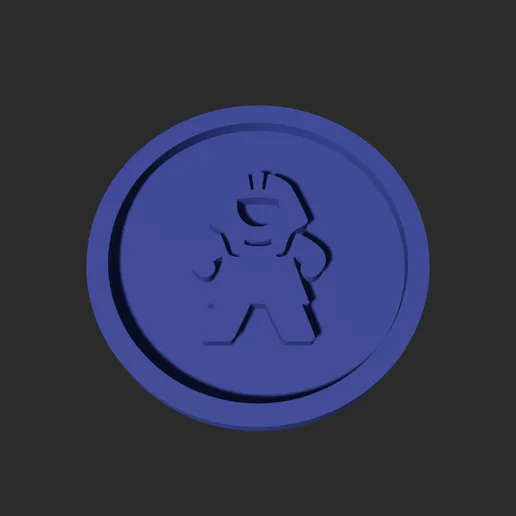 Pharaon Disc – 3D Printable Game Token