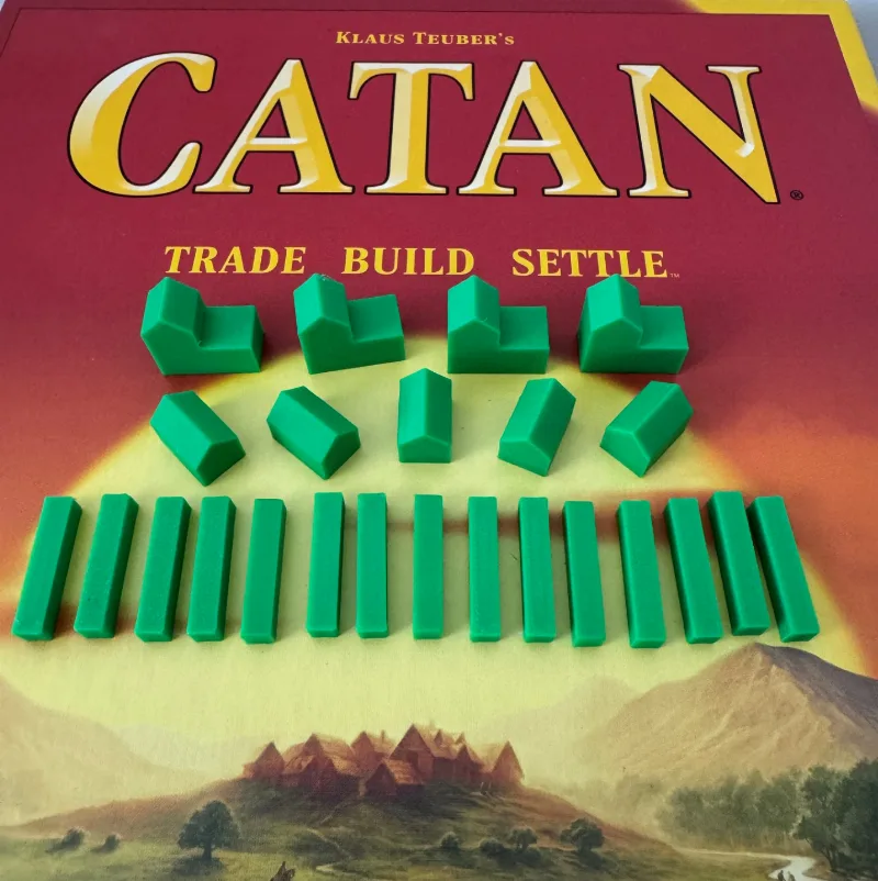 Catan Base Set Pieces