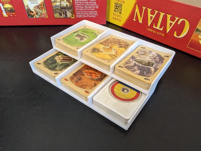 Unfolding Catan card trading post