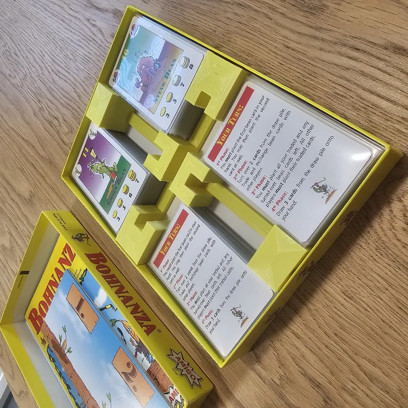 Bohnanza Insert Slim (Sleeved cards)