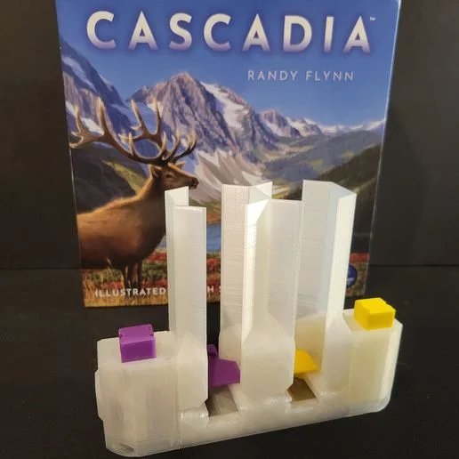 Tile Tower/Dispenser - Cascadia (Board Game)
