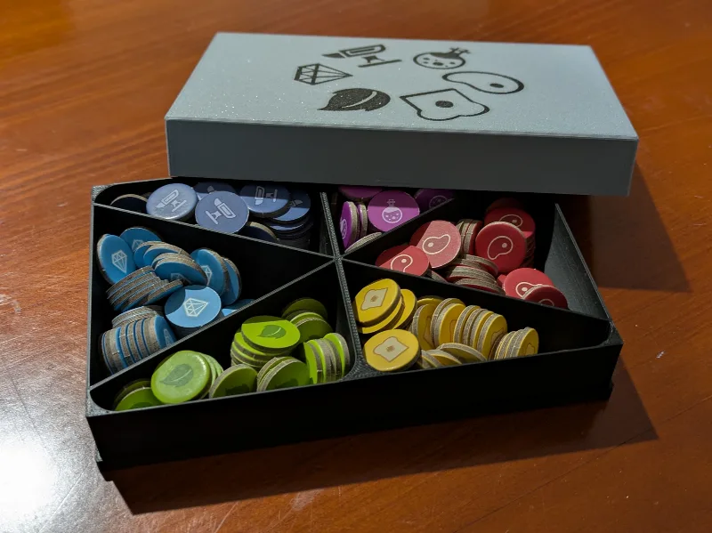 Flamecraft Resource Tray with 6 sections