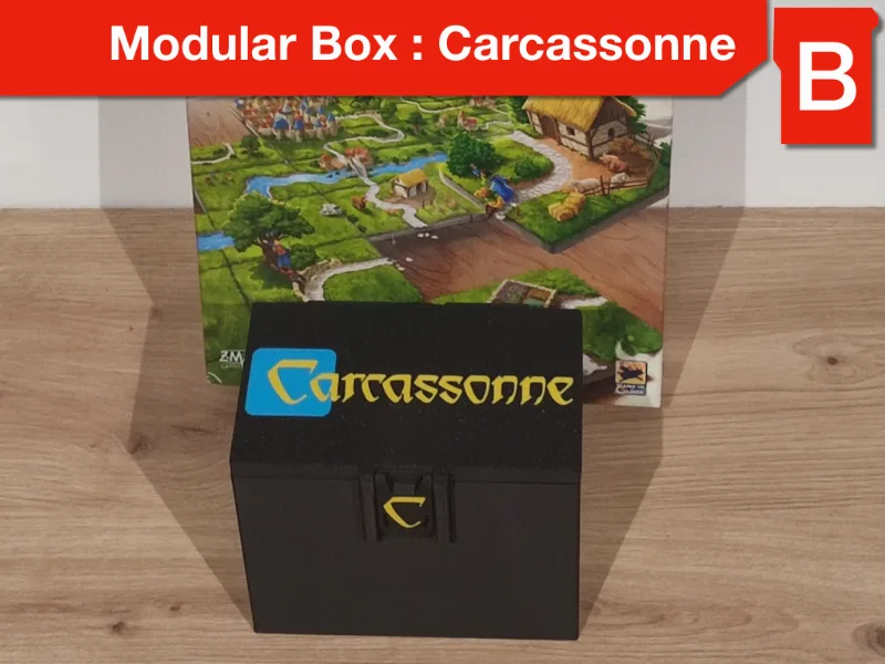 Modular Game Boxes B - Carcassonne