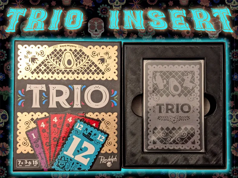 Trio Insert (Supports Premium Sleeves)