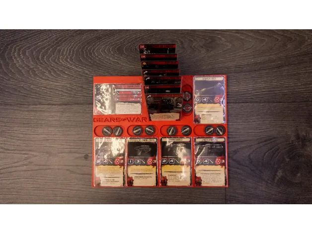 Gears Of War BoardGame PlayMat By Paquisto