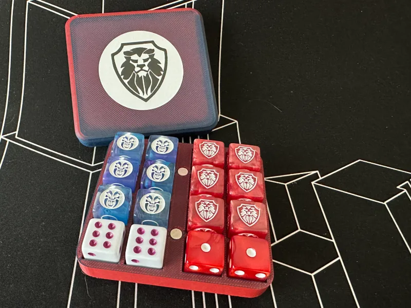 HeroQuest 16mm Custom Dice Case