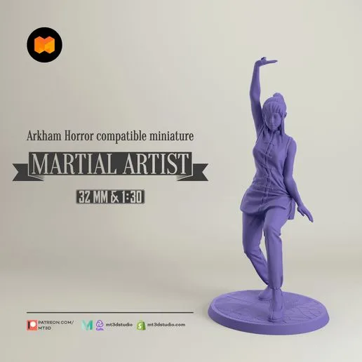 Martial Artist - Arkham Horror compatible