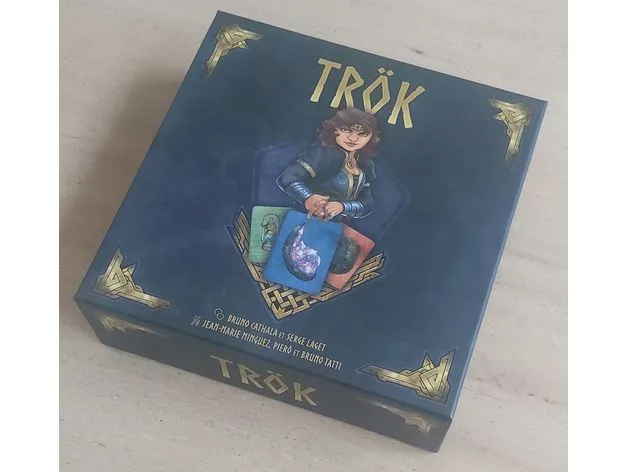 Trök boardgame insert (Unsleeved cards)