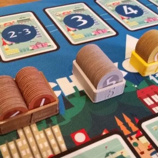 Coin Holders for Machi Koro