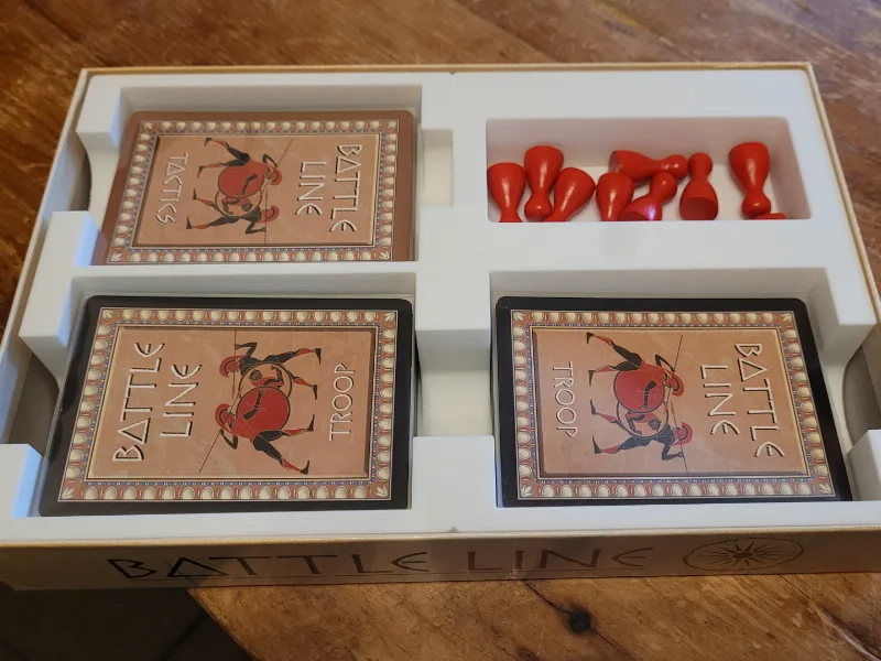 Battle line - Board game insert