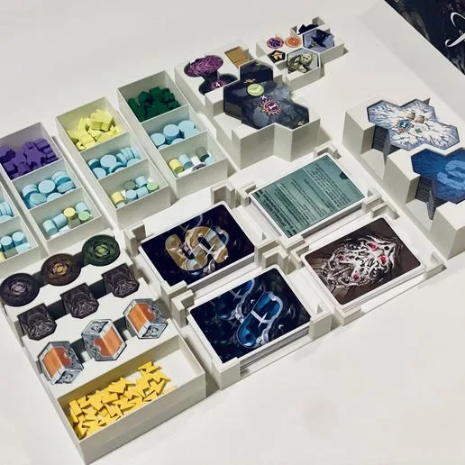 Revive Call of the Abyss board game sorting insert Insert / Inlay / Organizer / Insert