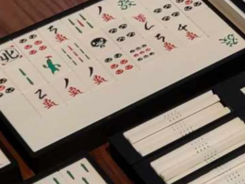 Final Fantasy XIV Riichi Mahjong 8 Tile Block