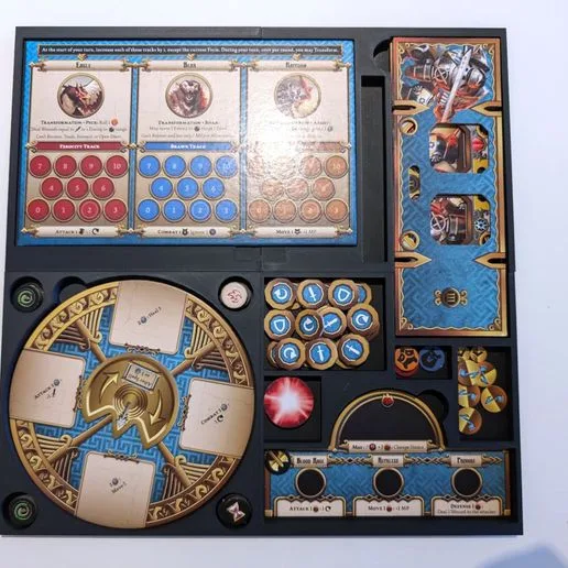 Massive Darkness 2 - Hero Class boards Insert