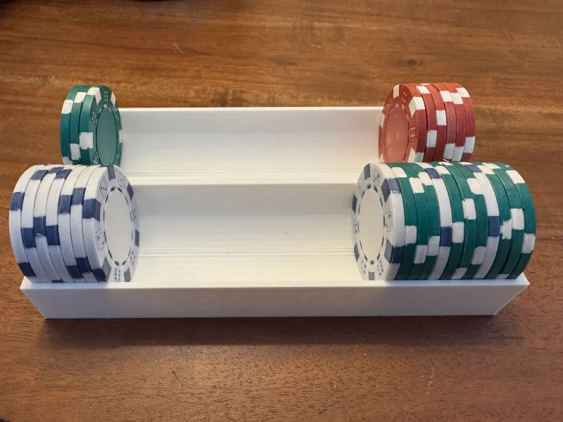 Casino Poker Chip Tray