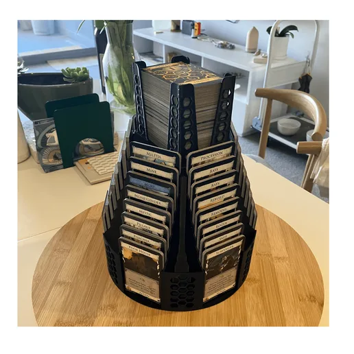 Dominion Card Holder Carousel – STL File for 3D Printing