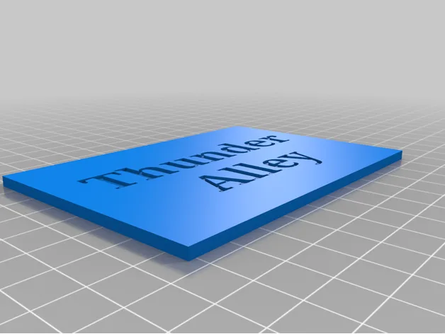 Thunder Alley storage box