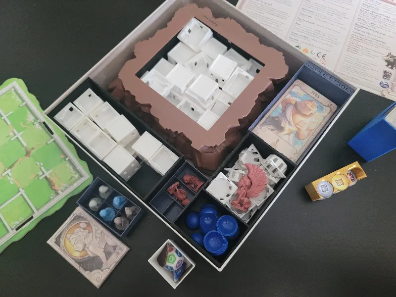 Santorini V1 retail + riddle of the sphinx insert