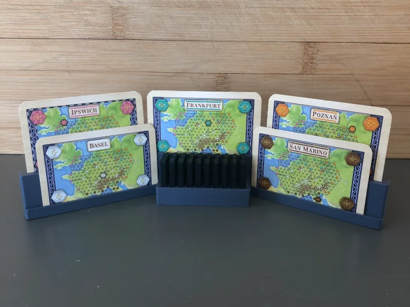 Trans Europa/America cards&rails organizer depot