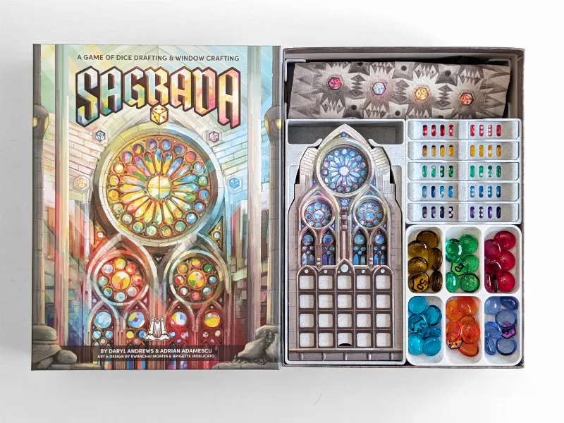 Sagrada (2026) w/Expansion - Organizer Insert