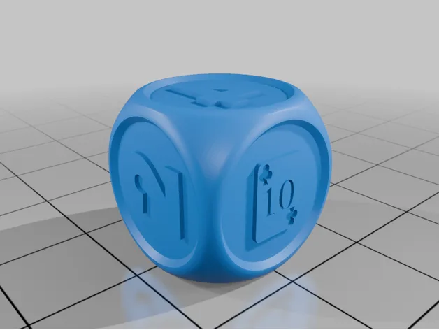 Attack Dice D6 for Jamaica Board Game