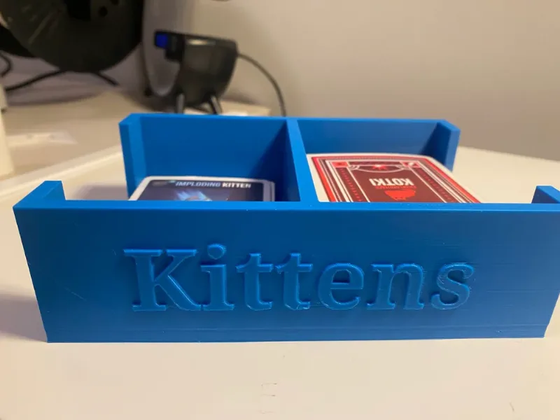 Exploding Kittens Card Organizer